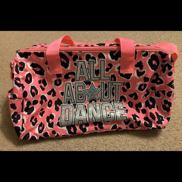 Justice Accessories Justice All About Dance Cheetah Duffle Duffel